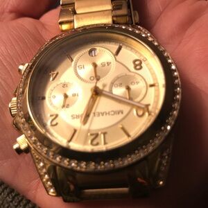 Bundle authentic MK watch wallet and bag